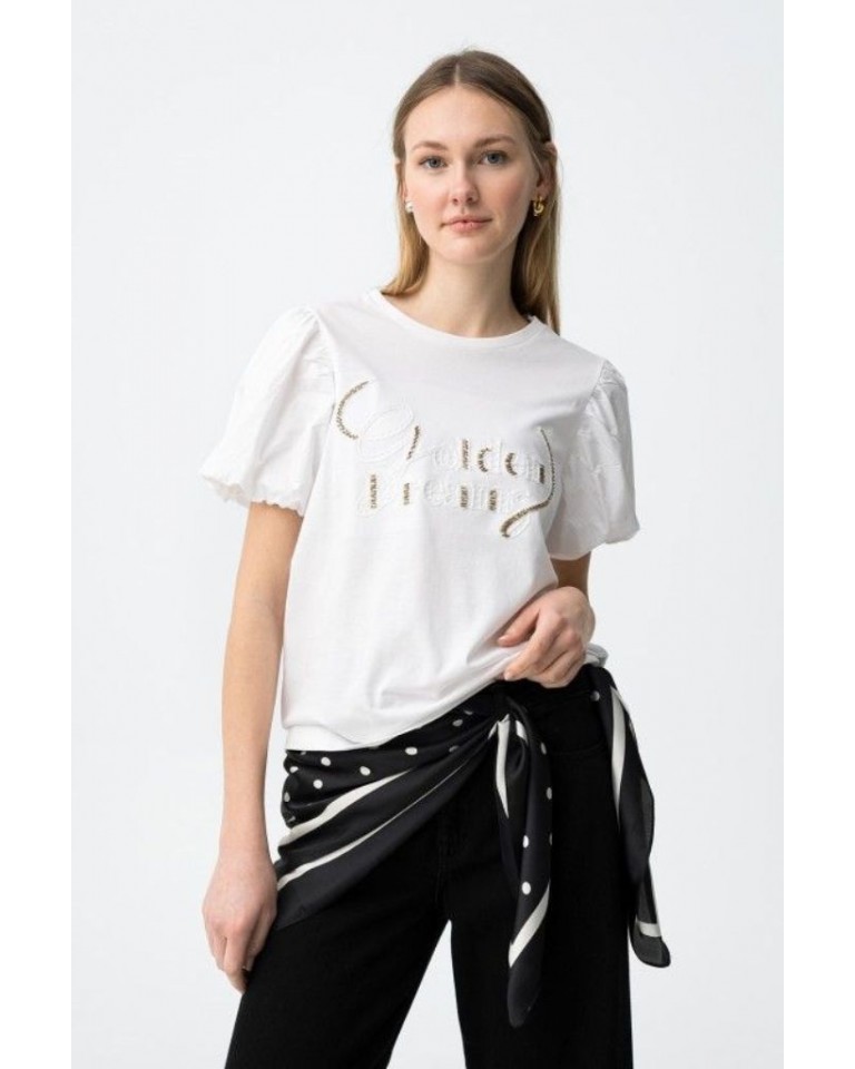 CAMISETA BLANCA ALORA TIFFOSI
