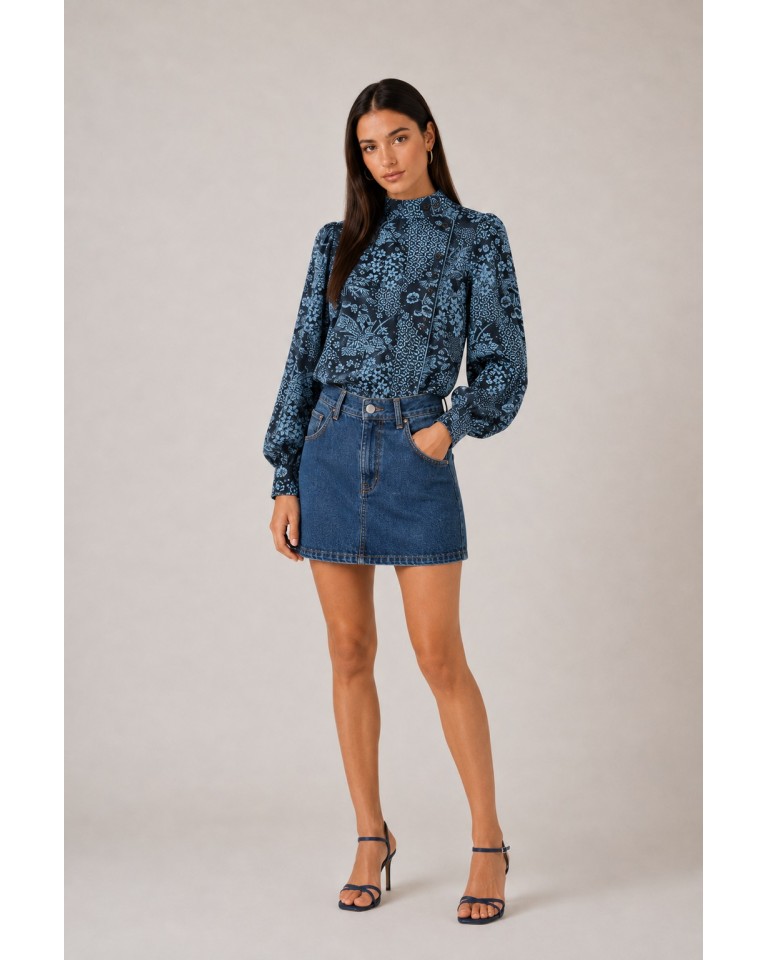 Camisa Jackeline AZUL PEPE...