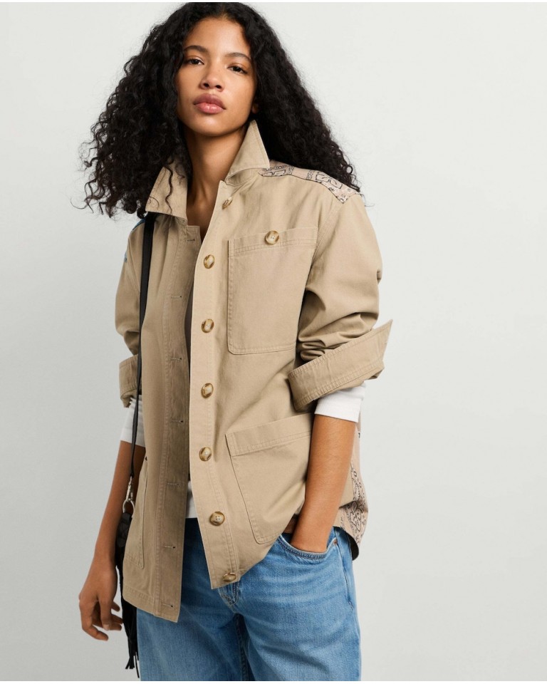 CHAQUETA LARGA KORA PEPE JEANS