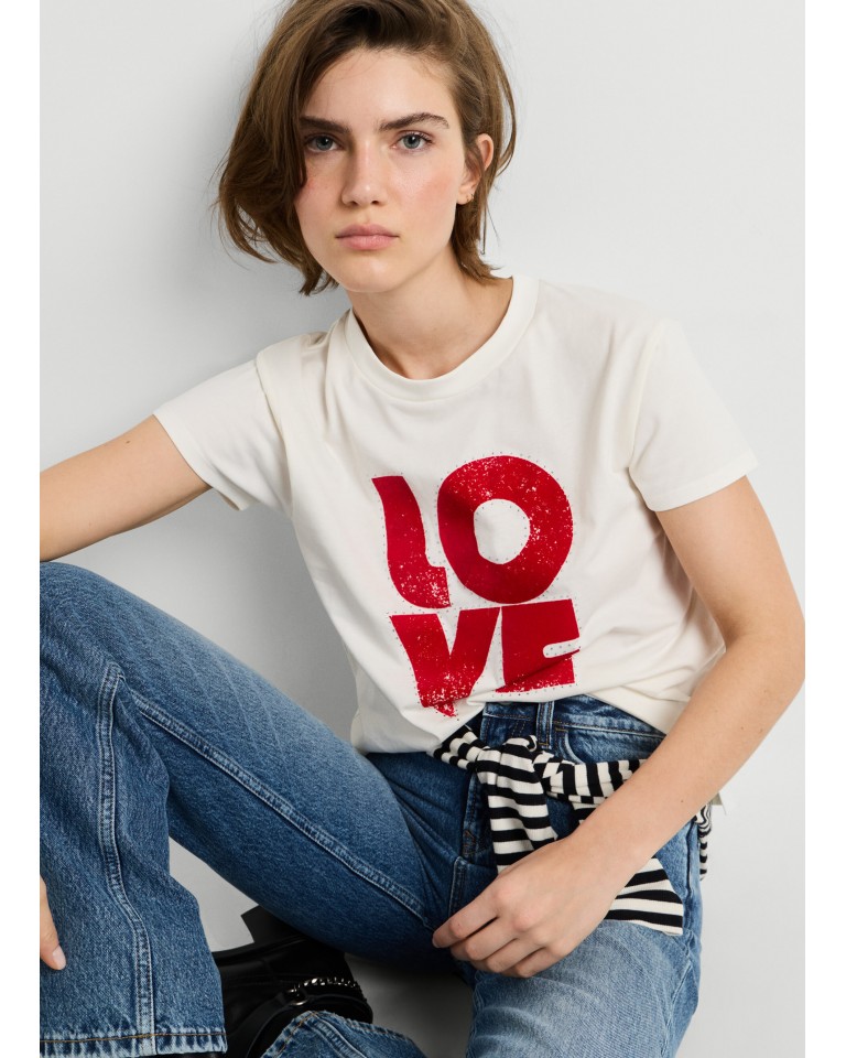 CAMISETA BLANCA BEATRISA...