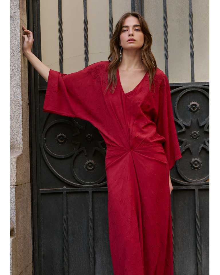 VESTIDO ROJO JULIET PEPE JEANS