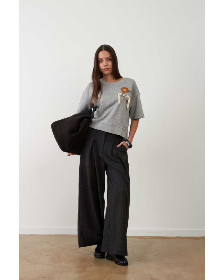 SUDADERA GRIS SOHANNE ORFEO...