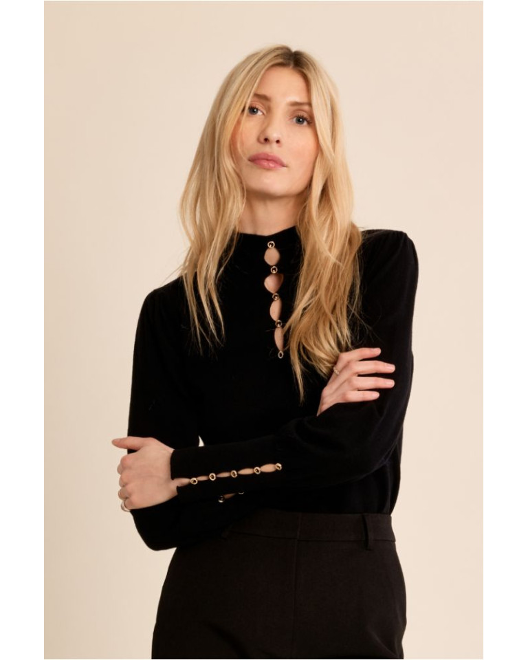 JERSEY NEGRO DETALLE...