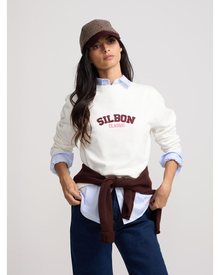 SUDADERA CRUDA CLASICC SILBON