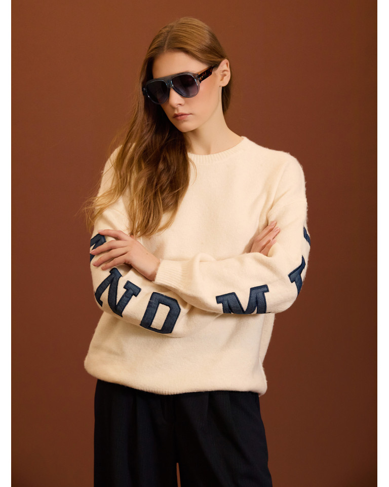 JERSEY MENSAJE DENIM MEISIE
